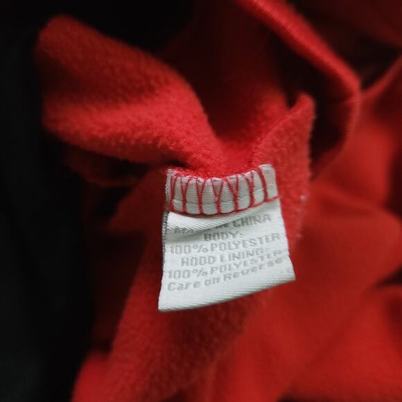 University of Louisville Hooded Sweatshirt Medium Men Red Cardinals - Picture 4 of 4